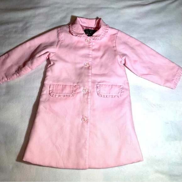 The Children’s Place Toddler Girls Easter Coat 36mos 3T Pink - Picture 1 of 9